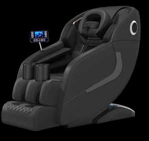 Fauteuils de massage à roulettes électriques 4D Zero Gravity pour thérapie par gravité Fauteuil de massage inclinable tactile avec chaleur - Product Image 4