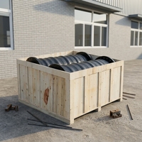 Tuyau de dragage sur mesure avec brides flottantes ou fixes, tuyau souple en caoutchouc pour le refoulement de boues pour projets de quais