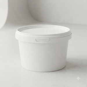 Disposable PP <b>Plastic</b> Round Food <b>Containers</b> with <b>Lids</b>, Takeout Meal Prep Storage Boxes for Lunch, Snacks and Daily Use - Product Image 1
