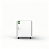 Organisateur de matériel de club professionnel portable résistant à la rouille, armoire de rangement détachable en aluminium pour terrain de tennis, idéale pour les tournois