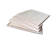 Panneaux de plafond en PVC imperméables, ignifuges et anti-moisissures, panneaux décoratifs stratifiés en grille pour chambre à coucher, salle de bain, cuisine, salon