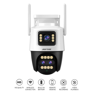 Sistema de Vigilancia IP con Visión Nocturna, Audio Bidireccional, Zoom 10x, Pantalla Dual y Tres Lentes, con Aplicación <span class=keywords><strong>ICSee</strong></span> - Product Image 1