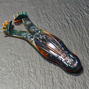 Guosong Offre Spéciale leurres de pêche doux <span class=keywords><strong>grenouille</strong></span> artificielle <span class=keywords><strong>grenouille</strong></span> flottant appâts de pêche souples 10cm 11g <span class=keywords><strong>brochet</strong></span> musqué basse leurres de pêche - Product Image 6