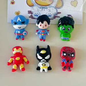 Dessin animé dynamique <span class=keywords><strong>Marvel</strong></span> petit héros résine poupée pendentif écologique porte-clés sac suspendus ornements pour filles péricarde sac - Product Image 2