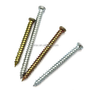 Vis à béton galvanisé Tx30 pour cadre de fenêtre et de porte, vis turbo 7,5 mm, vis d'ancrage direct pour béton - Product Image 6