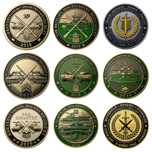 Koleksi tangki dunia koin peringatan perak koin <span class=keywords><strong>Churchill</strong></span> Sherman tangki logam tantangan koin diukir tema malaikat untuk Natal - Product Image 1