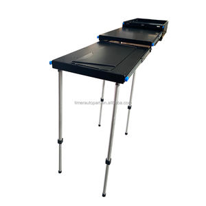 <span class=keywords><strong>Table</strong></span> de cuisine pliable et portable pour le <span class=keywords><strong>camping</strong></span>, système de tiroirs 4x4, garde-manger coulissant pour le pick-up SUV - Product Image 2