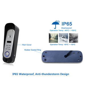 Hot bán 7 "cửa Điện thoại video <span class=keywords><strong>intercom</strong></span> mở khóa hệ thống biệt thự kiểm soát truy cập cửa hệ thống - Product Image 4