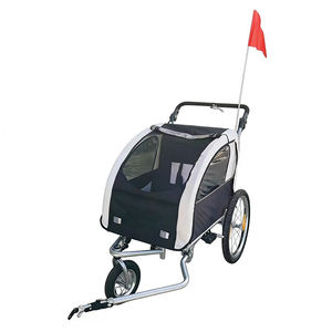 Meilleure Vente <span class=keywords><strong>Remorque</strong></span> de Vélo Pliante Portable en Tissu pour Bébé, Transport d'Enfants et de Chiens, 18 Mois et Plus, 2 Enfants, 110 - Product Image 6