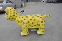 Modèle de scooter animatronique électrique personnalisé à monnayeur pour parc d'attractions, en forme de dinosaure, pour enfants