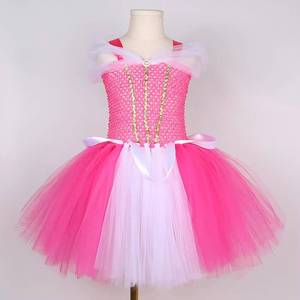 Productos Populares 2026, Vestido de Princesa Aurora para Niñas, Disfraz Infantil para Fiestas de Cumpleaños y Actuaciones - Product Image 5