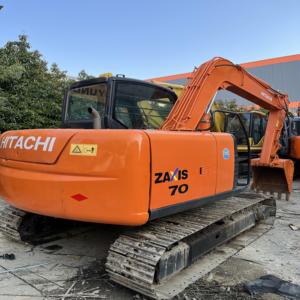Excavatrice Hitachi ZX70 d'occasion, 80% neuve, d'origine japonaise, Hitachi 70 pour travaux de terrassement agricoles, certification EPA CE, noyau inclus - Product Image 1