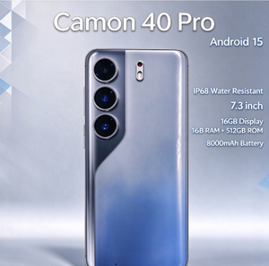 สมาร์ทโฟน 5G ขายดีที่สุด กล้องแท้รุ่น Camon 40 Pro รองรับซิมคู่ หน่วยความจำ 16GB+1TB หน้าจอ 7.3 นิ้ว แบตเตอรี่ 8000mAh โทรศัพท์เล่นเกม - Product Image 2