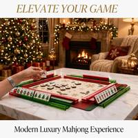 Ensemble de Mahjong Américain de Noël Compatible avec les Pions en Acrylique de Luxe Standard NMJL – Cadeau de Fêtes
