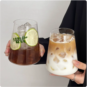 Bicchiere Moderno Riutilizzabile in Vetro Mount Fuji per Americano, Latte, Caffè, Bevande Fredde e <span class=keywords><strong>Acqua</strong></span> - Product Image 4