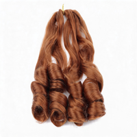 Extension per Capelli in Fibra Sintetica di Alta Qualità con Etichetta Privata, Texture Morbida e Leggera, Capelli Singoli per Intrecciare