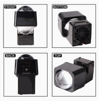 Projecteur LED matriciel mini 45W avec lentille de faisceau puissant, module de phare LED matriciel PLDJ-01