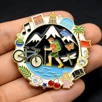 Épinglette personnalisée avec logo, émail pailleté, motif dessin animé mignon, en métal, émail souple ou dur, badge imprimé UV, gravure, fabricant d'épinglettes sur mesure