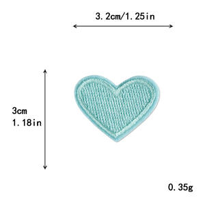 Patch brodé thermocollant en polyester à thème dessin animé, motifs <span class=keywords><strong>bateau</strong></span>, visage souriant, canard, abeille, pour chapeaux, couleur personnalisée - Product Image 6