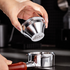 Filtre à café en acier inoxydable Kafei Shi, bol aveugle universel de 58 mm pour machines à expresso, équipement de barista - Product Image 1