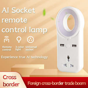 Lámpara <span class=keywords><strong>de</strong></span> noche Led redonda eléctrica enchufable, luces con Sensor inteligente, Mini luces <span class=keywords><strong>de</strong></span> noche Led, luz <span class=keywords><strong>de</strong></span> pasillo para escalera - Product Image 6