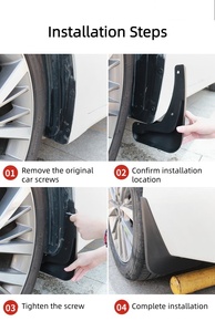 Guardabarros para Volkswagen <span class=keywords><strong>MULTIVAN</strong></span> Caravelle <span class=keywords><strong>T5</strong></span> T6 T7, Protectores de Neumáticos y Guardafangos - Product Image 5