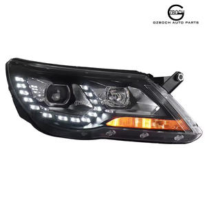 Faro Delantero para VW <span class=keywords><strong>Tiguan</strong></span> <span class=keywords><strong>2010</strong></span>-2012, Conjunto de Faros, Luz Diurna LED, Sistema de Iluminación LED para Automóvil - Product Image 4