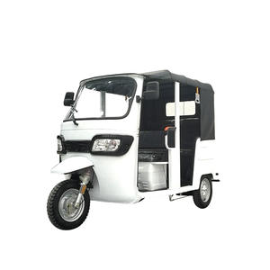 Triciclo <span class=keywords><strong>El</strong></span>éctrico Bajaj Auto <span class=keywords><strong>Taxi</strong></span> de 3 Ruedas para Pasajeros con Cabina Cerrada para 4 Pasajeros 60V - Product Image 6