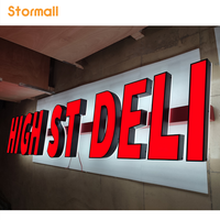 Letrero personalizado con letras en 3D, letrero de negocios, letrero Led para escaparate, canal para exteriores, tienda de letras, empresa de publicidad IP67
