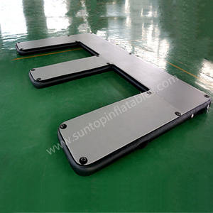 Dock de ski <span class=keywords><strong>jet</strong></span> gonflable la plus durable, station gonflable pour poissons en mer, plate-forme gonflable - Product Image 2