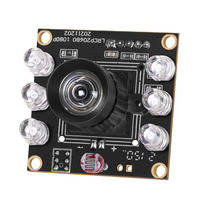2MP UVC 0.003Lux Módulo de cámara IR850 de bajo nivel de luz 1080P PS5268 3,6mm Cámara USB de visión nocturna infrarroja sin distorsión de 85 grados
