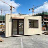Maisons conteneurs Apple Cabin : Luxe contemporain, préfabriquées en acier, étanches, écologiques, résistantes au feu, pour atelier, boutique mobile