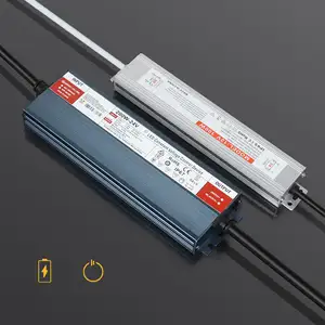 Alimentatore di commutazione AC 110V-220V a DC 12V 24V 500W per esterni LED trasformatore luce IP67 impermeabile