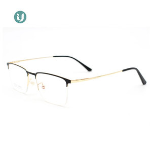 LevleNine 83327 Vintages, Armazón <span class=keywords><strong>de</strong></span> Lentes Metálicas Semi sin Montura, Armazón <span class=keywords><strong>de</strong></span> Lentes Ópticas para Hombre - Product Image 3