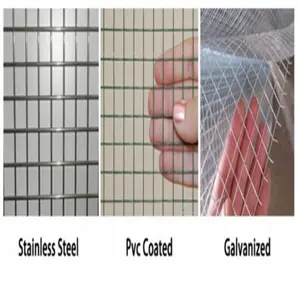 La seguridad de uso galvanizado después de tejido de malla de alambre cuadrado fuerte Anti-oxidación