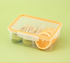 Boîte de rangement rectangulaire en plastique 400 ml en PP, style classique, en <span class=keywords><strong>aluminium</strong></span>, à prix abordable pour la <span class=keywords><strong>conservation</strong></span> des aliments au réfrigérateur – Meilleure vente - Product Image 4