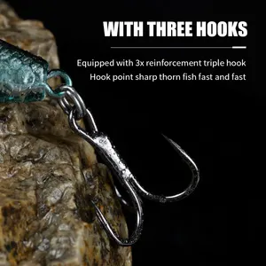 Esca da pesca con esca artificiale galleggiante <span class=keywords><strong>per</strong></span> <span class=keywords><strong>esche</strong></span> da pesca con esca rigida 8g 14g Topwater Walking the Dog Fishing esca <span class=keywords><strong>per</strong></span> spigola - Product Image 5