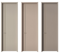 Personnalisation fabricant bois designs moderne 28x72 porte avec cadre portes de chambre portes résidentielles intérieures en bois pour maisons