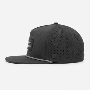 Gorra Deportiva de 5 Paneles con Parche de Lona con Logotipo Personalizado, Impermeable, Transpirable, Ajustable, Estilo Urbano, Marca T&L, Unisex, Venta al Por Mayor - Product Image 3