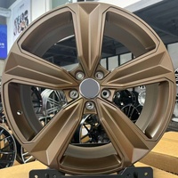 Ruedas Forjadas Personalizadas con Alta Capacidad de Carga, Color Bronce Antiguo Esmerilado 5 *112, Ruedas para Varios Modelos de Automóviles Audi