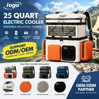 Sac à dos réfrigérateur moderne personnalisé, résistant à l'eau, avec maintien de la glace pendant 5 jours pour le camping, glacière à compresseur