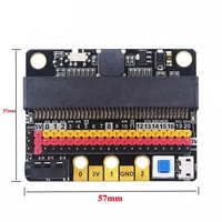 IOBIT V1 Micro Bit Expansion Board GPIO Extension Shield Compatible with BBC Microbit V1 V2 STEM Programming DIY Robot