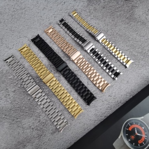 Pour <span class=keywords><strong>Samsung</strong></span> Galaxy <span class=keywords><strong>Watch</strong></span> <span class=keywords><strong>5</strong></span> <span class=keywords><strong>pro</strong></span>, bracelet Galaxy <span class=keywords><strong>Watch</strong></span> <span class=keywords><strong>5</strong></span> 40mm 44mm 45mm, connecteur Arc, bracelet de remplacement, <span class=keywords><strong>test</strong></span> de montre réelle - Product Image 2