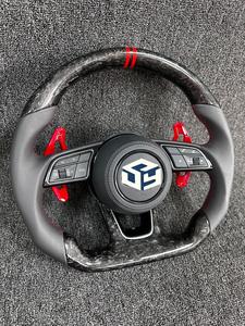 <span class=keywords><strong>Volante</strong></span> de Fibra de Carbono Forjado para Audi RS4 A4 B8.5 TT 8J A4 B6 4F S8 D4 S4 B8.B9 RS3 8V A6 C6 4F TT <span class=keywords><strong>MK1</strong></span> - Product Image 5