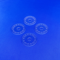 Plaque de quartz perforée de haute qualité, pureté 99,99 %, résistante à la chaleur et anticorrosion, pour usage en laboratoire, fabrication industrielle
