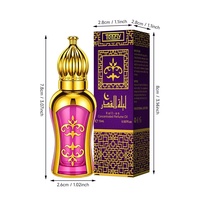 Parfum Oriental Boisé à la Rose Arabe en Gros pour Hommes et Femmes, Format Voyage, Longue Durée, Fragrance de Dubaï, Faible MOQ, Unisexe, 15ml, Guangdong