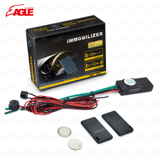 2.4GHz Engine Immobilizer for Car/Motorcycle with G-Sensor and PIN CODE Inmovilizador Antiasalto Por Presencia