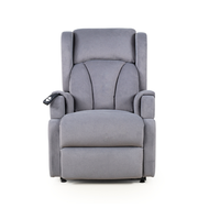 Fauteuil inclinable électrique en tissu, canapé inclinable motorisé pour personnes âgées, mobilier de salon