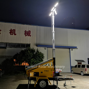 หอคอยไฟส่องสว่างเคลื่อนที่พลังงานแสงอาทิตย์สำหรับสนามกีฬา - Product Image 4