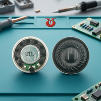Haut-parleur Mylar 1,5 W 32 mm avec cadre métallique UTL, certifié ISO9001